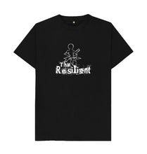 Load image into Gallery viewer, Black Black Men's Basic T-shirt