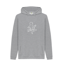 Load image into Gallery viewer, Light Heather Printed Hoody Front
