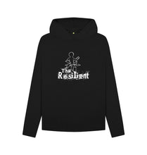 Load image into Gallery viewer, Black Women&#39;s Relaxed Fit Hoodie
