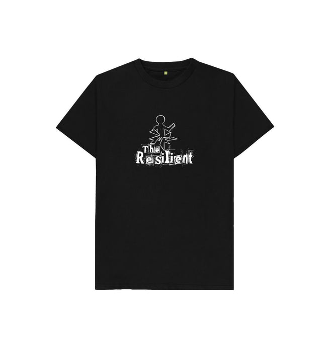 Black Kids' Basic T-Shirt