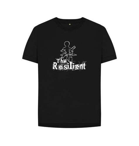 Black Women's Relaxed Fit Tee
