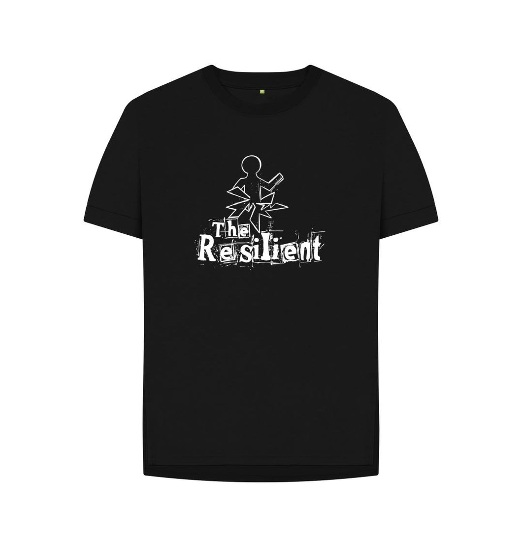 Black Women's Relaxed Fit Tee